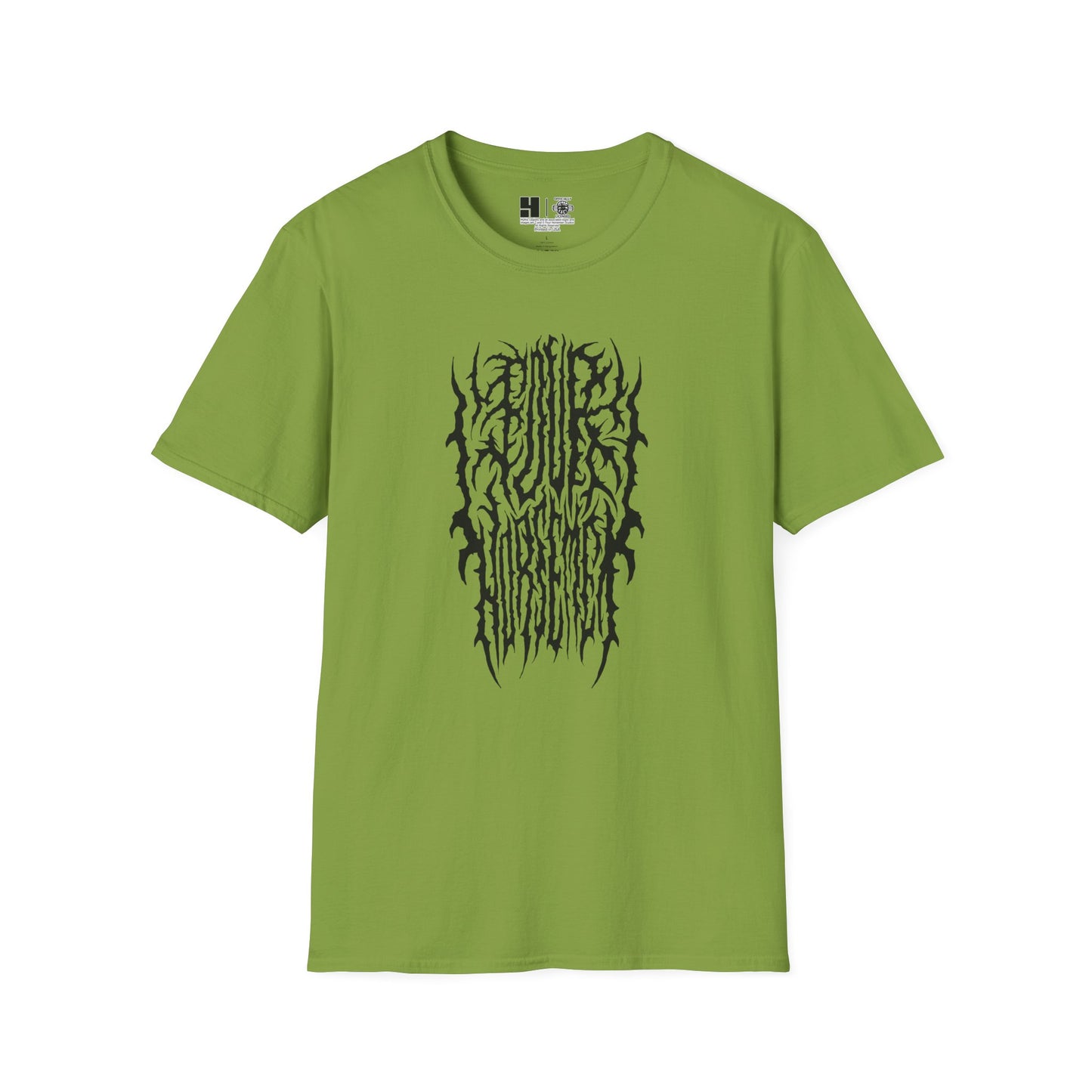 4H Metal Logo Black | Mythic Legions | Soft T-Shirt