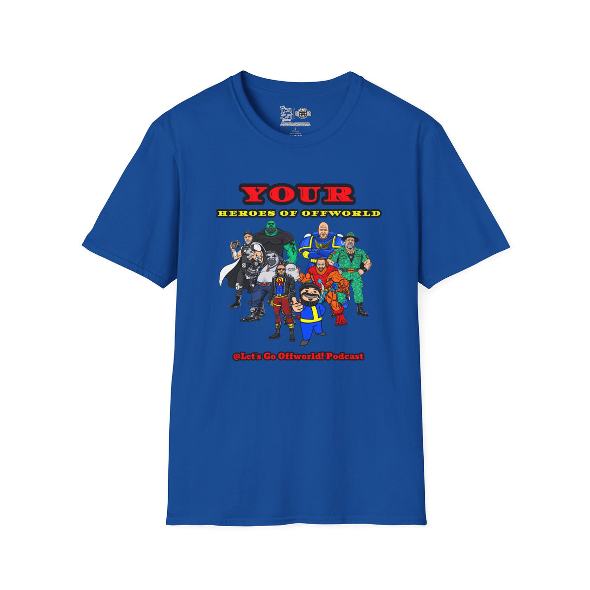 Heroes of Offworld | Mythic Legions | Fan Art | Soft T-Shirt