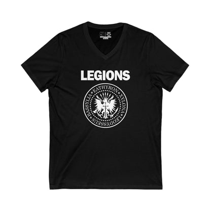 Heroic Factions Presidential Seal | Fan Art | Mythic Legions | V-Neck T-Shirt