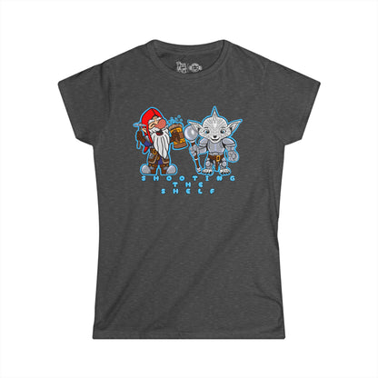 Shooting the Shelf | Mythic Legions | Fan Art | Women's T-Shirt