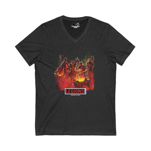 Furious Four | LegionsCon | Mythic Legions | V-Neck T-Shirt