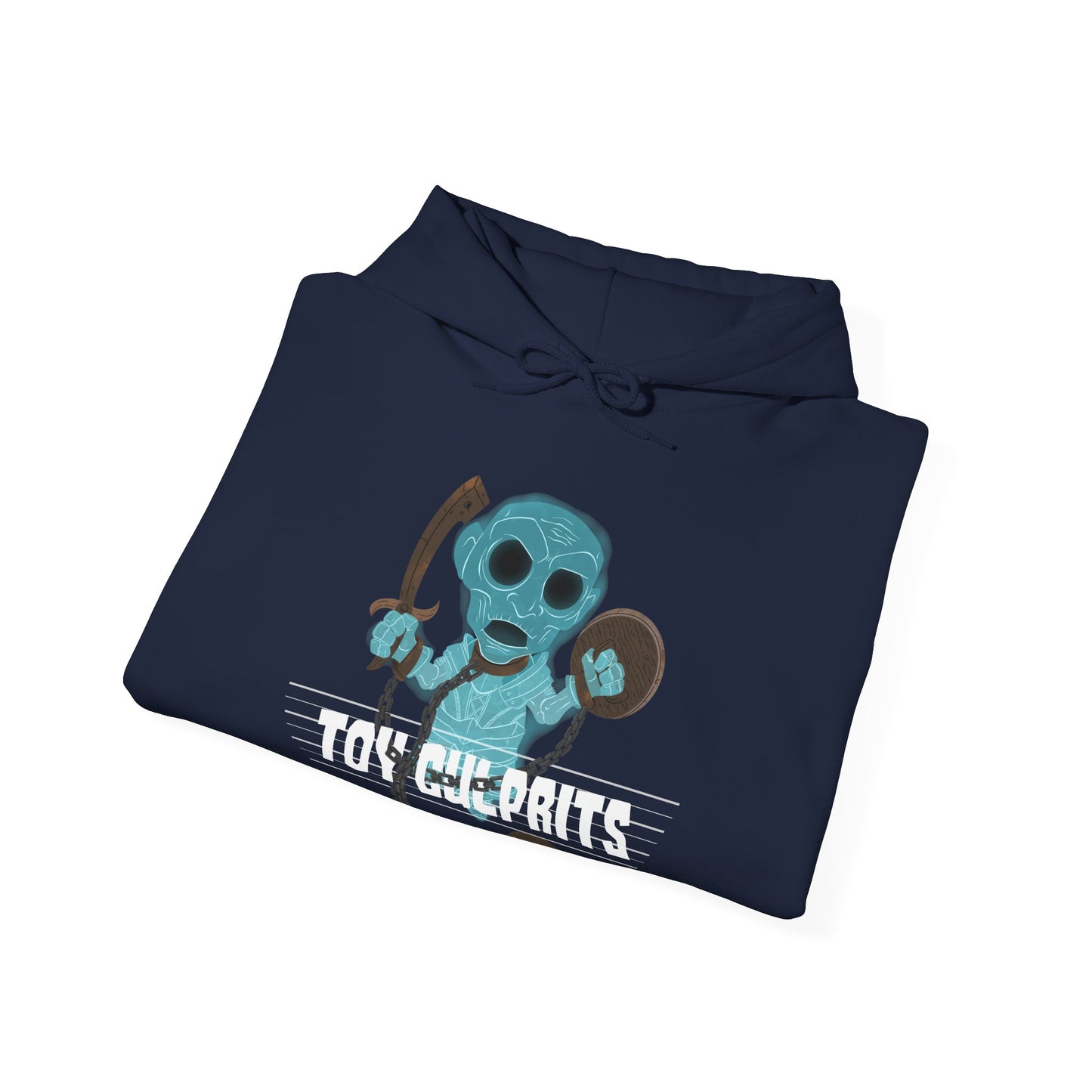 Toy Culprits Blue Ghost | Mythic Legions | Fan Art | Pullover Hoodie
