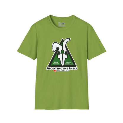 Shooting the Shelf Logo | Mythic Legions | Fan Art | Soft T-Shirt