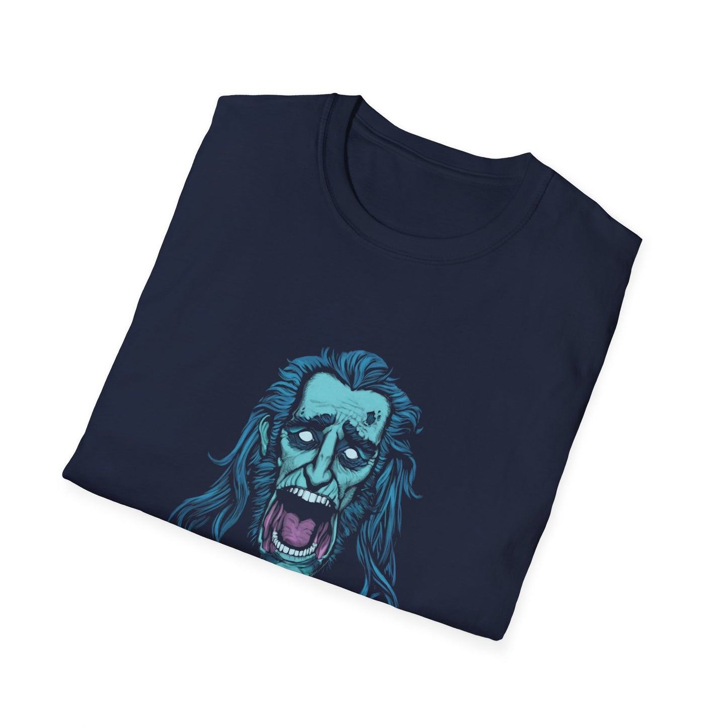 Jacob Marley | Blue/White | Figura Obscura | Soft T-Shirt