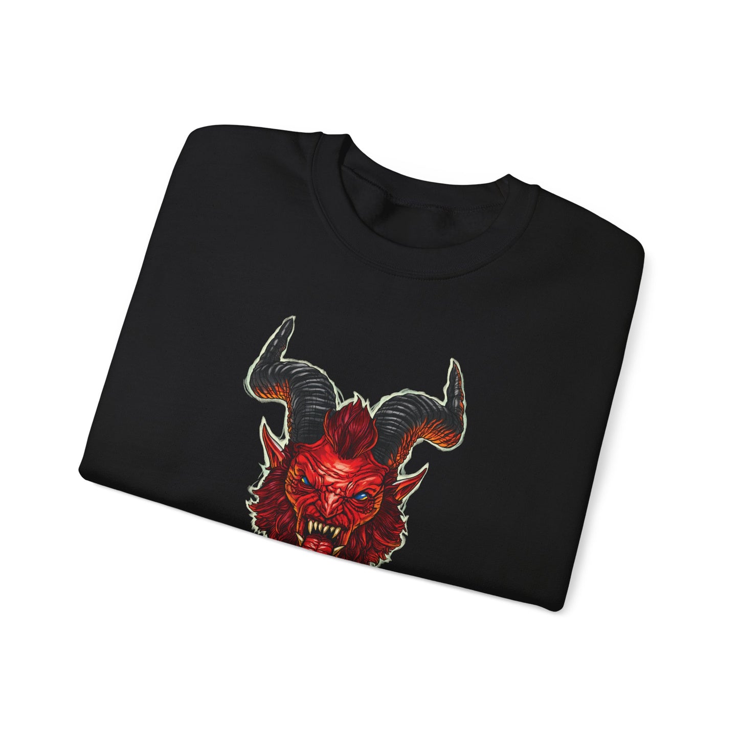 Krampus v2 Red | Figura Obscura | Sweatshirt