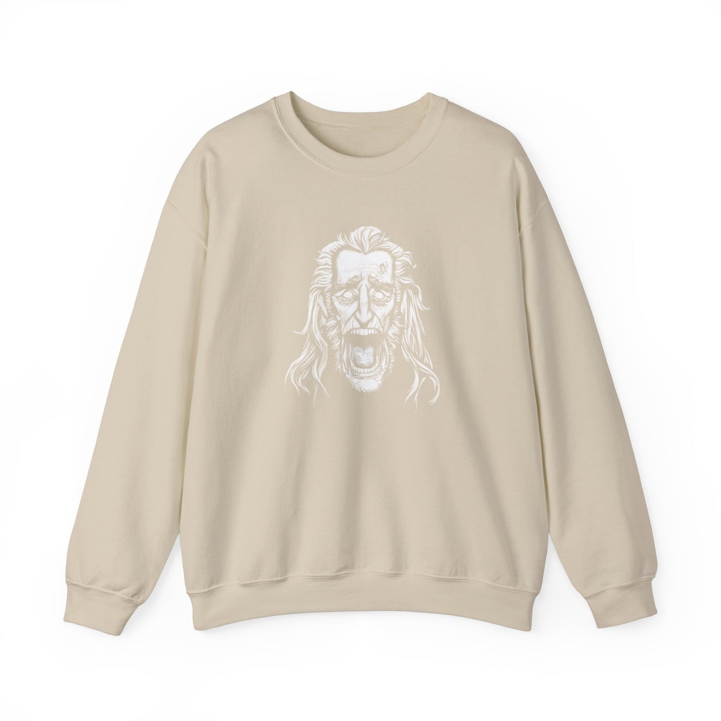 Jacob Marley | White | Figura Obscura | Sweatshirt