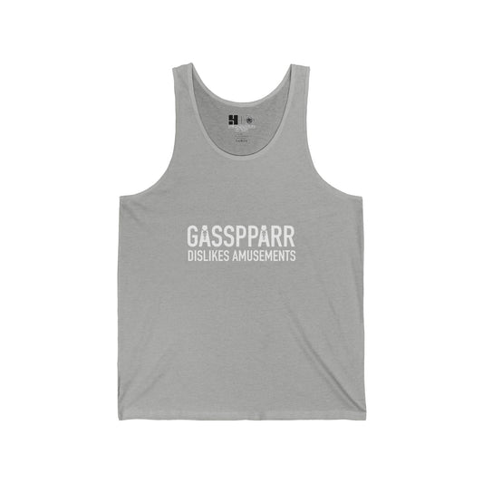 Gasspparr Dislikes Amusements | Cosmic Legions | Tank Top