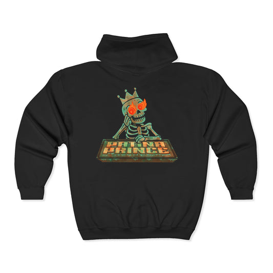 Patina Prince Logo | Mythic Legions | Fan Art | Full Zip Hoodie