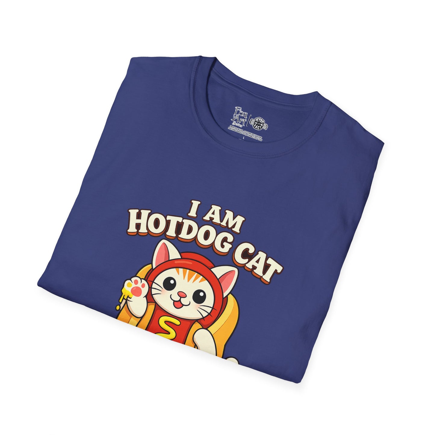 PGG Hotdog Cat | Mythic Legions | Fan Art | Soft T-Shirt