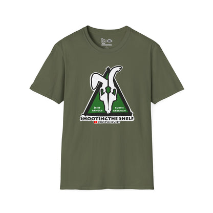 Shooting the Shelf Logo | Mythic Legions | Fan Art | Soft T-Shirt