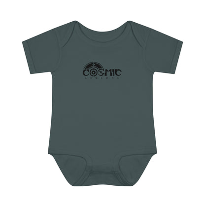 Cosmic Legions Logo | Black | Baby Bodysuit