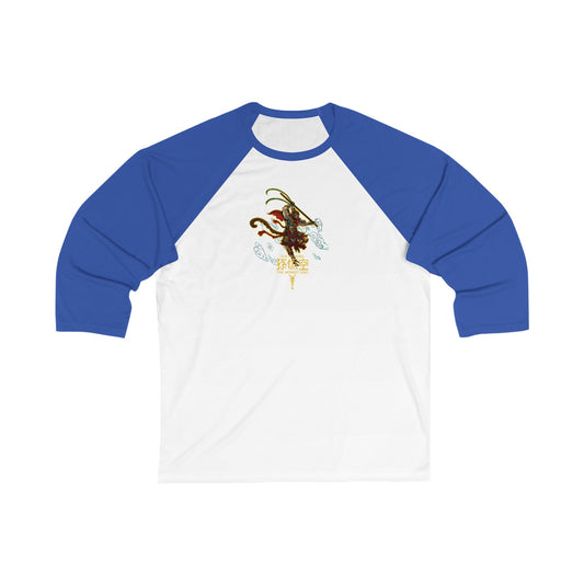 Monkey King, The v1 | Figura Obscura | 3\4 Sleeve Baseball T-Shirt