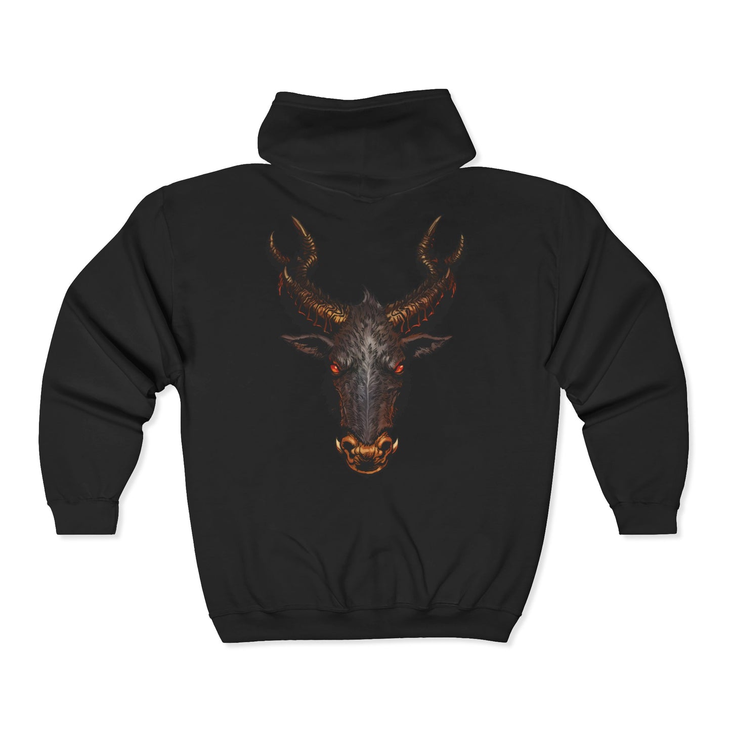 The Jersey Devil | Figura Obscura | Full Zip Hoodie