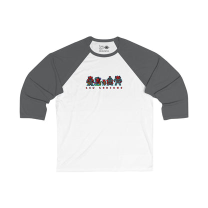 Lil' Legions | Mythic Legions | Fan Art | 3\4 Sleeve Baseball T-Shirt