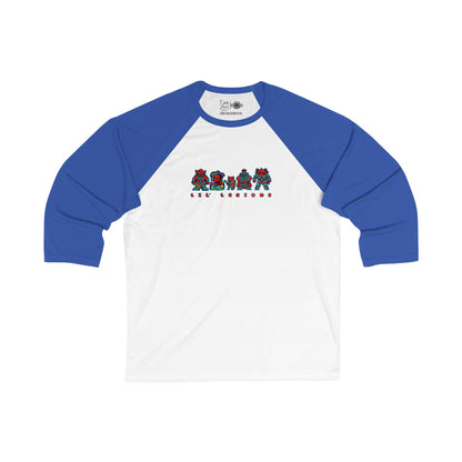 Lil' Legions | Mythic Legions | Fan Art | 3\4 Sleeve Baseball T-Shirt