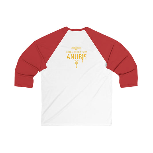 Anubis | Figura Obscura | 3\4 Sleeve Baseball T-Shirt