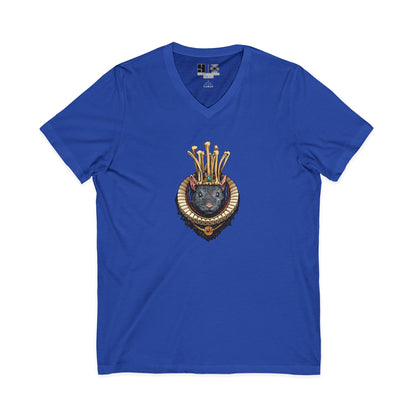 Mouse King | Figura Obscura | V-Neck T-Shirt