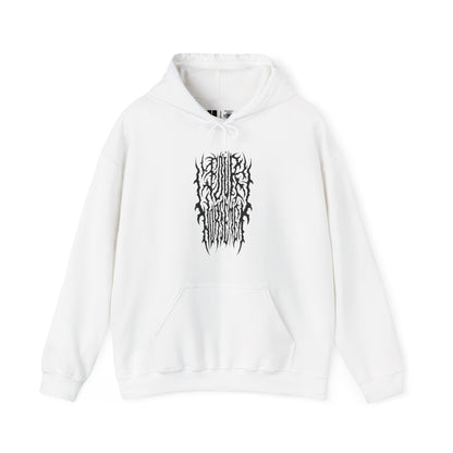 4H Metal Logo Black | Mythic Legions | Pullover Hooodie