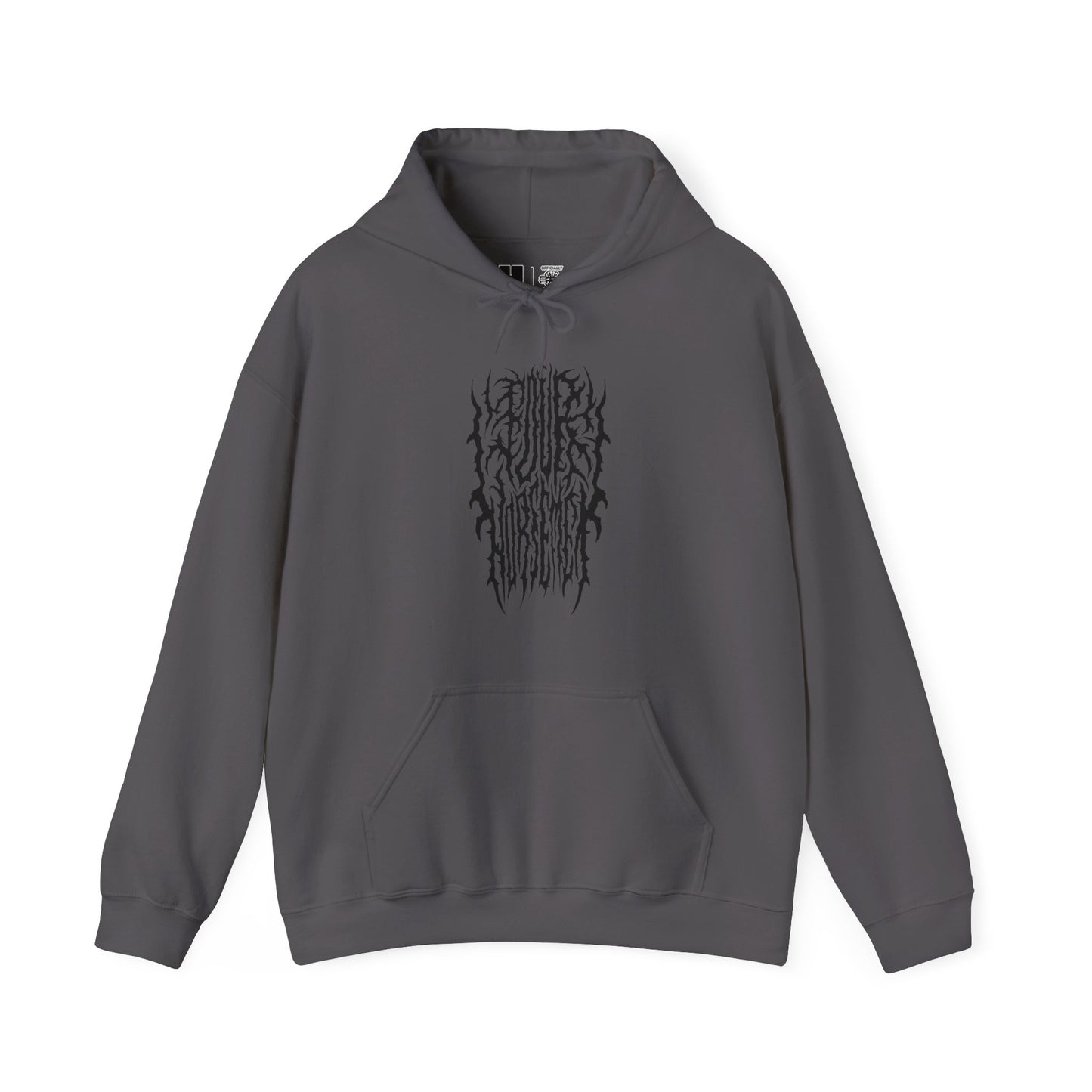 4H Metal Logo Black | Mythic Legions | Pullover Hooodie