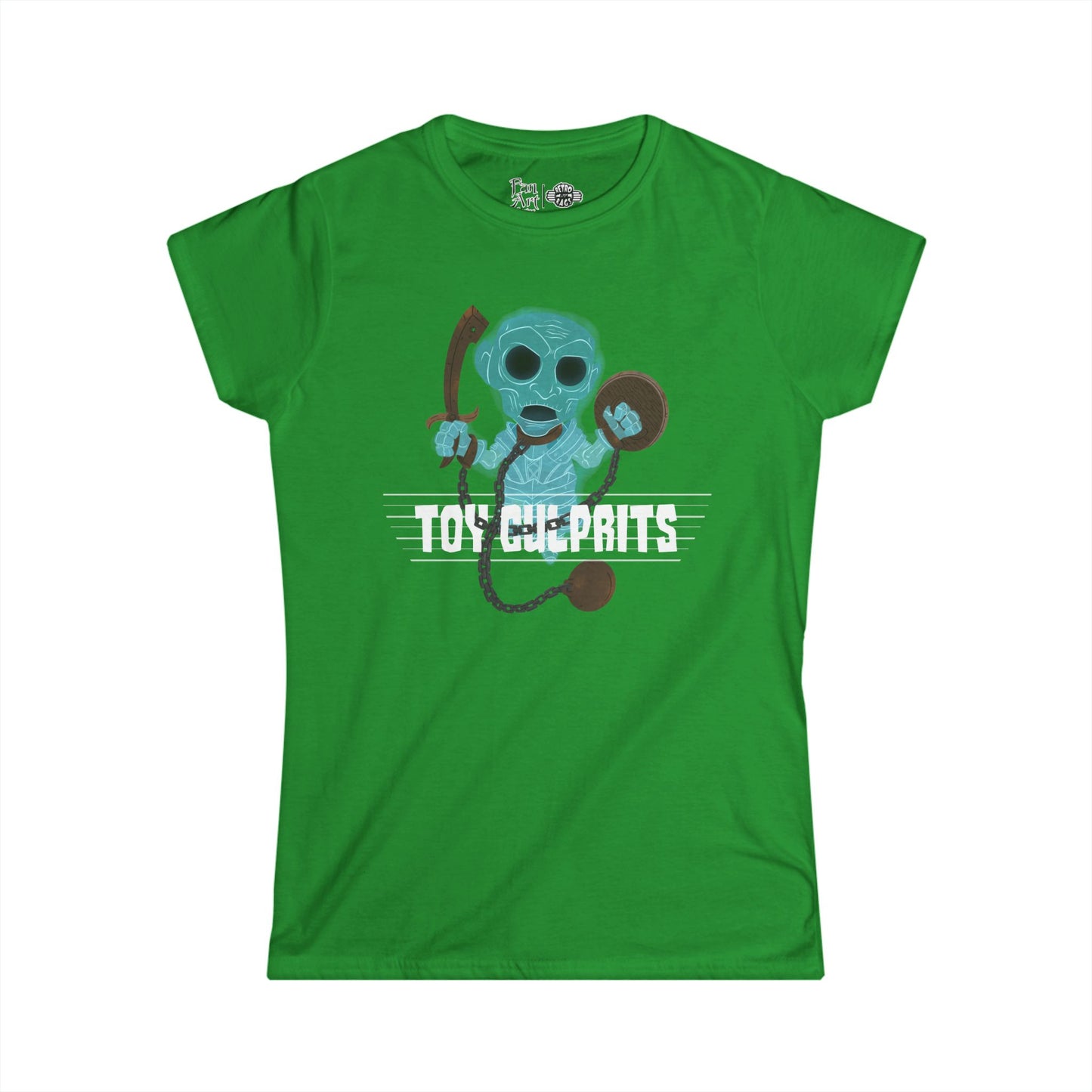 Toy Culprits Blue Ghost | Mythic Legions | Fan Art | Women's T-Shirt