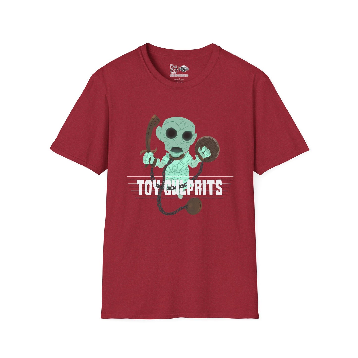 Toy Culprits Green Ghost | Mythic Legions | Fan Art | Soft T-Shirt