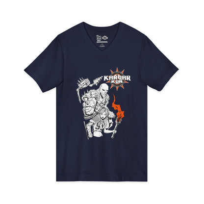 Karvar Kon | Mythic Legions | Fan Art | V-Neck T-Shirt