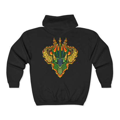 Sir Benegarr | Mythic Legions | Fan Art | Full Zip Hoodie