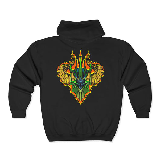 Sir Benegarr | Mythic Legions | Fan Art | Full Zip Hoodie
