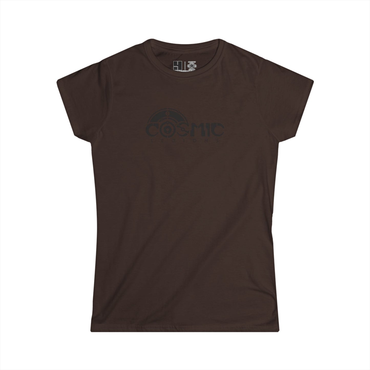 Cosmic Legions Logo | Black | Women's Soft T-Shirt