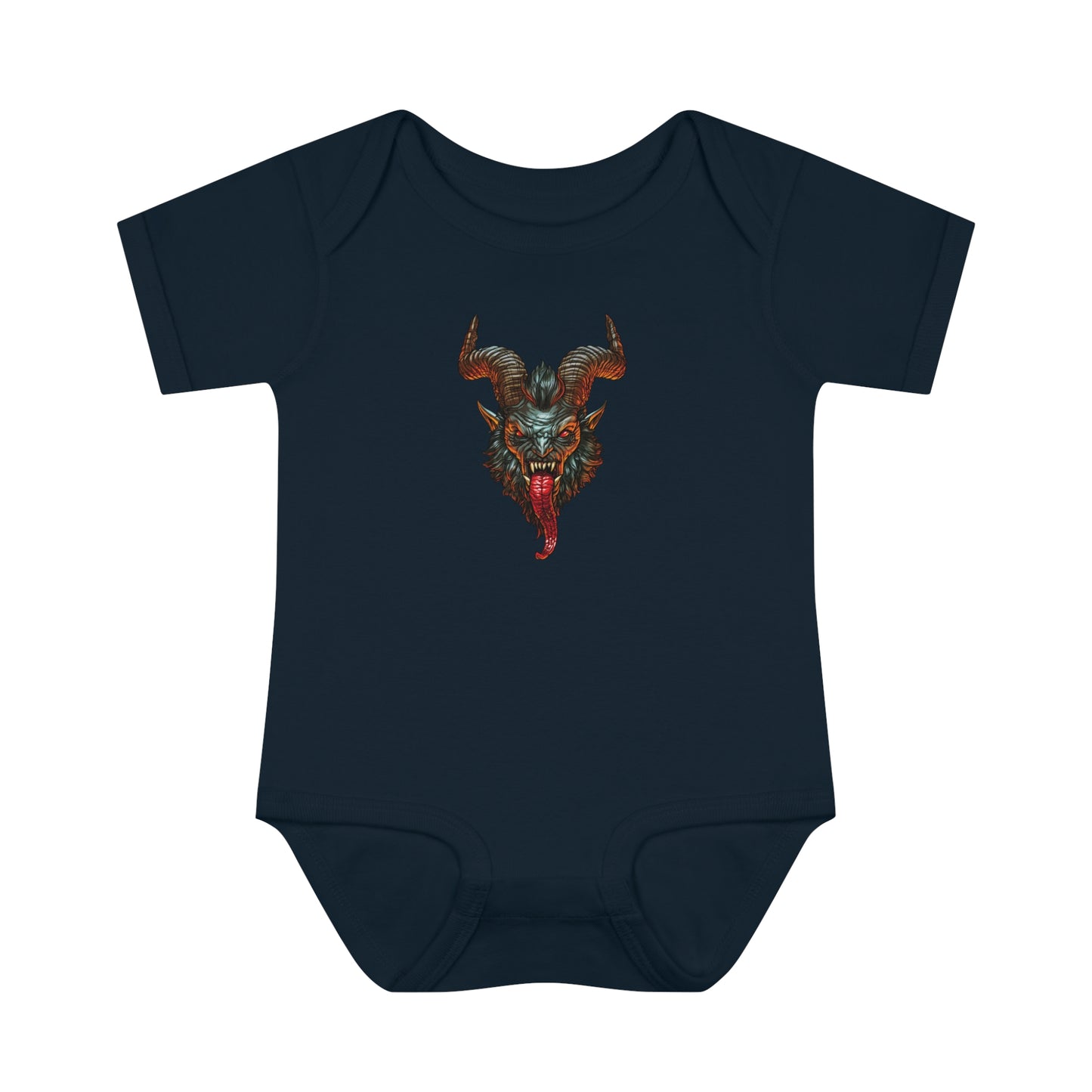 Krampus v1 | Figura Obscura | Baby Bodysuit