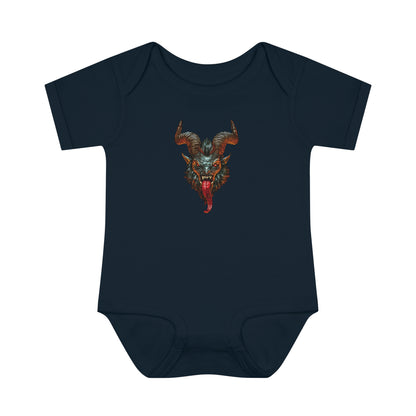 Krampus v1 | Figura Obscura | Baby Bodysuit