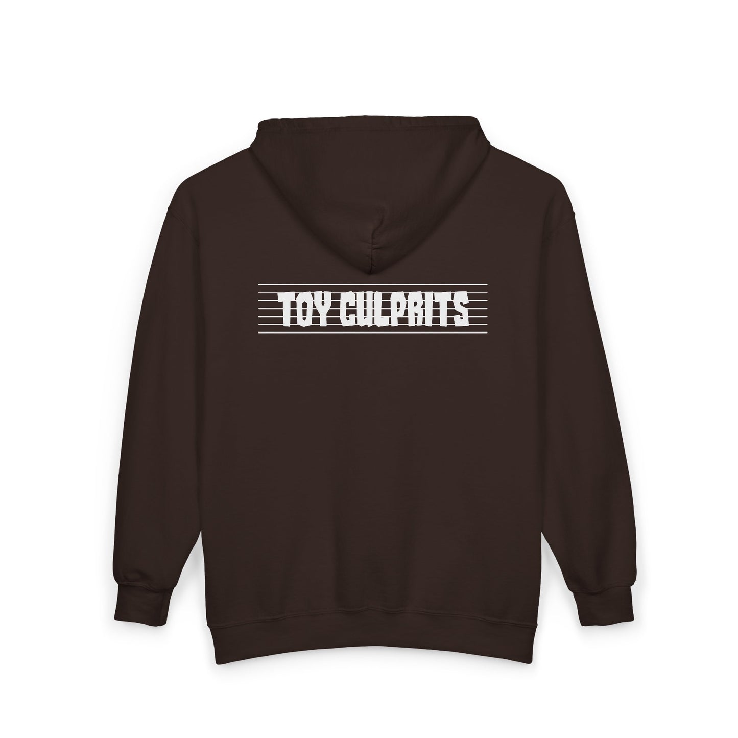 Toy Culprits White Logo | Mythic Legions | Fan Art | Full Zip Hoodie