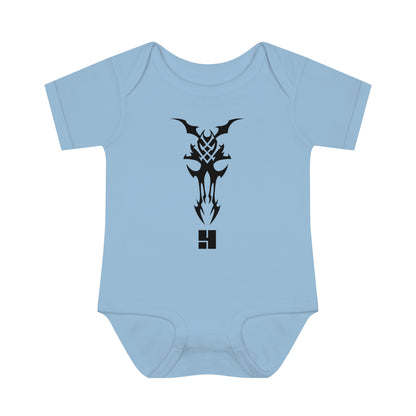 4H 25th Anniversary Logo | Black | Baby Bodysuit