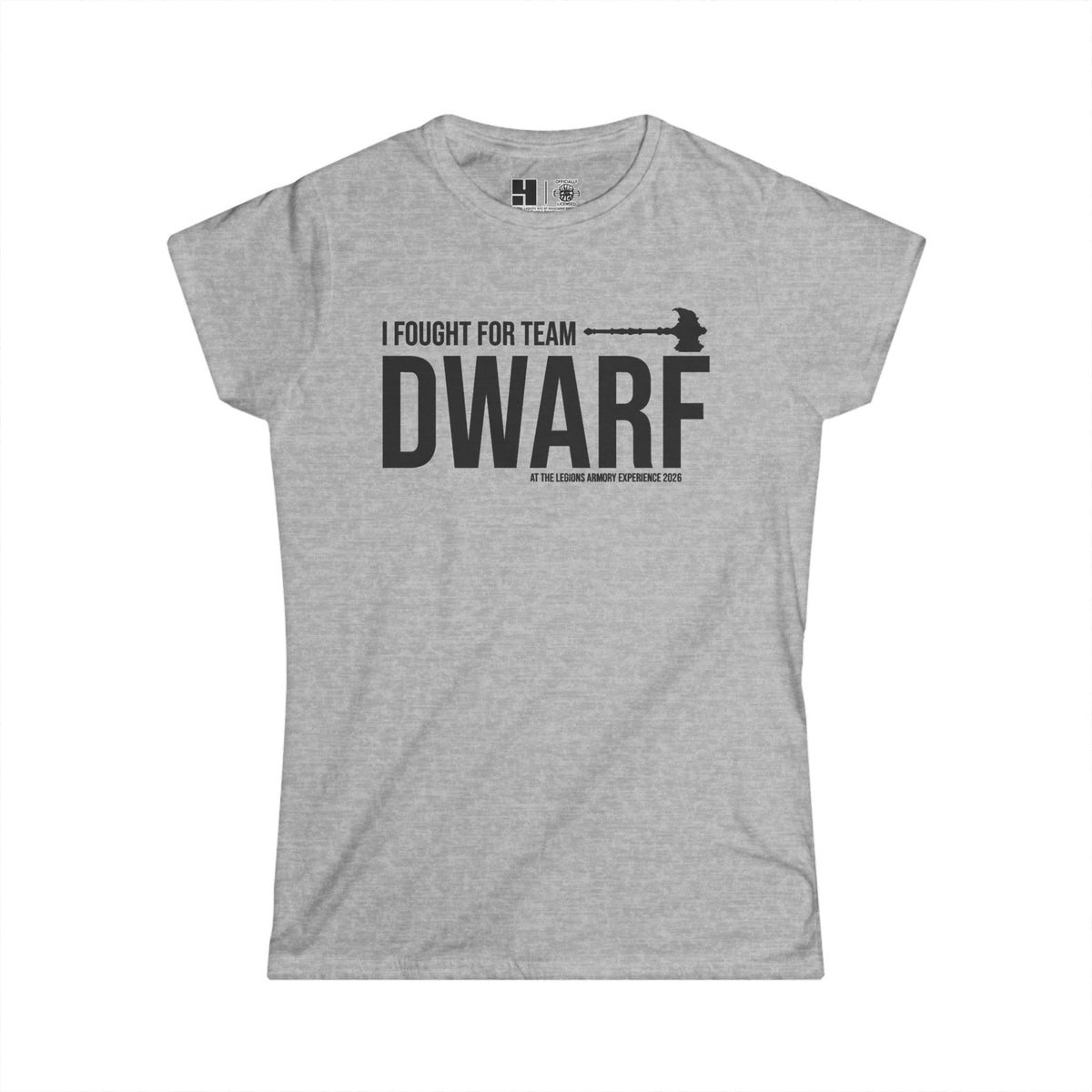 Team Dwarf Legions Con 2026 (Black Logo)  | Mythic Legions | Women's T-Shirt