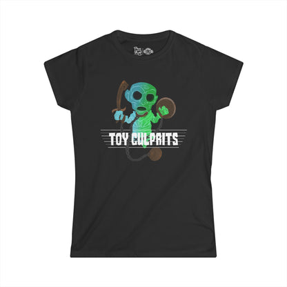Toy Culprits Blue & Green Ghost | Mythic Legions | Fan Art | Women's T-Shirt