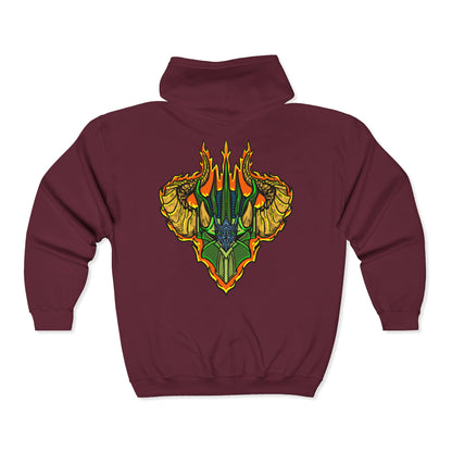 Sir Benegarr | Mythic Legions | Fan Art | Full Zip Hoodie