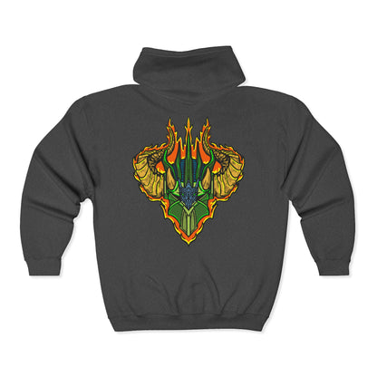 Sir Benegarr | Mythic Legions | Fan Art | Full Zip Hoodie