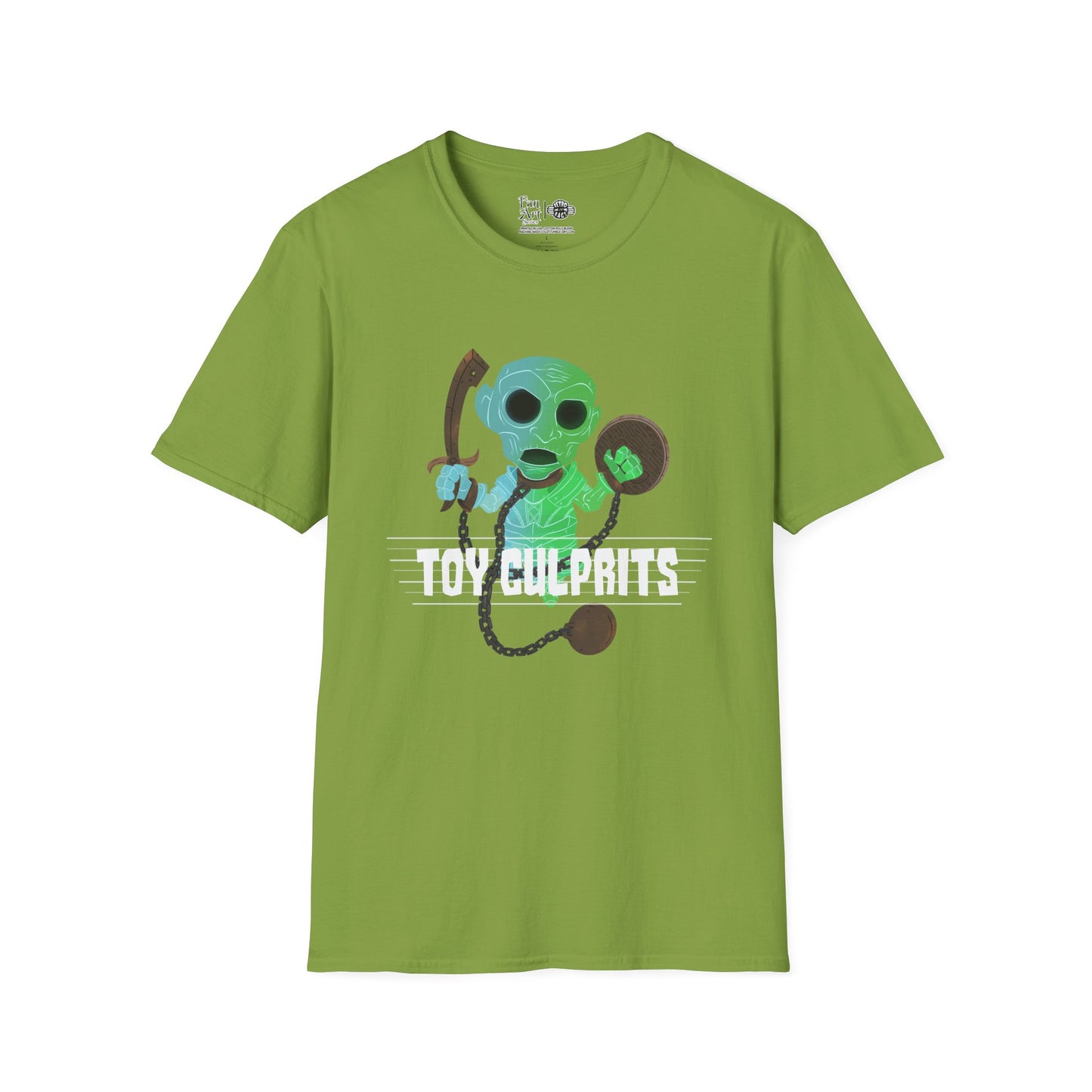 Toy Culprits Blue & Green Ghost | Mythic Legions | Fan Art | Soft T-Shirt