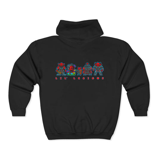 Lil' Legions | Mythic Legions | Fan Art | Full Zip Hoodie