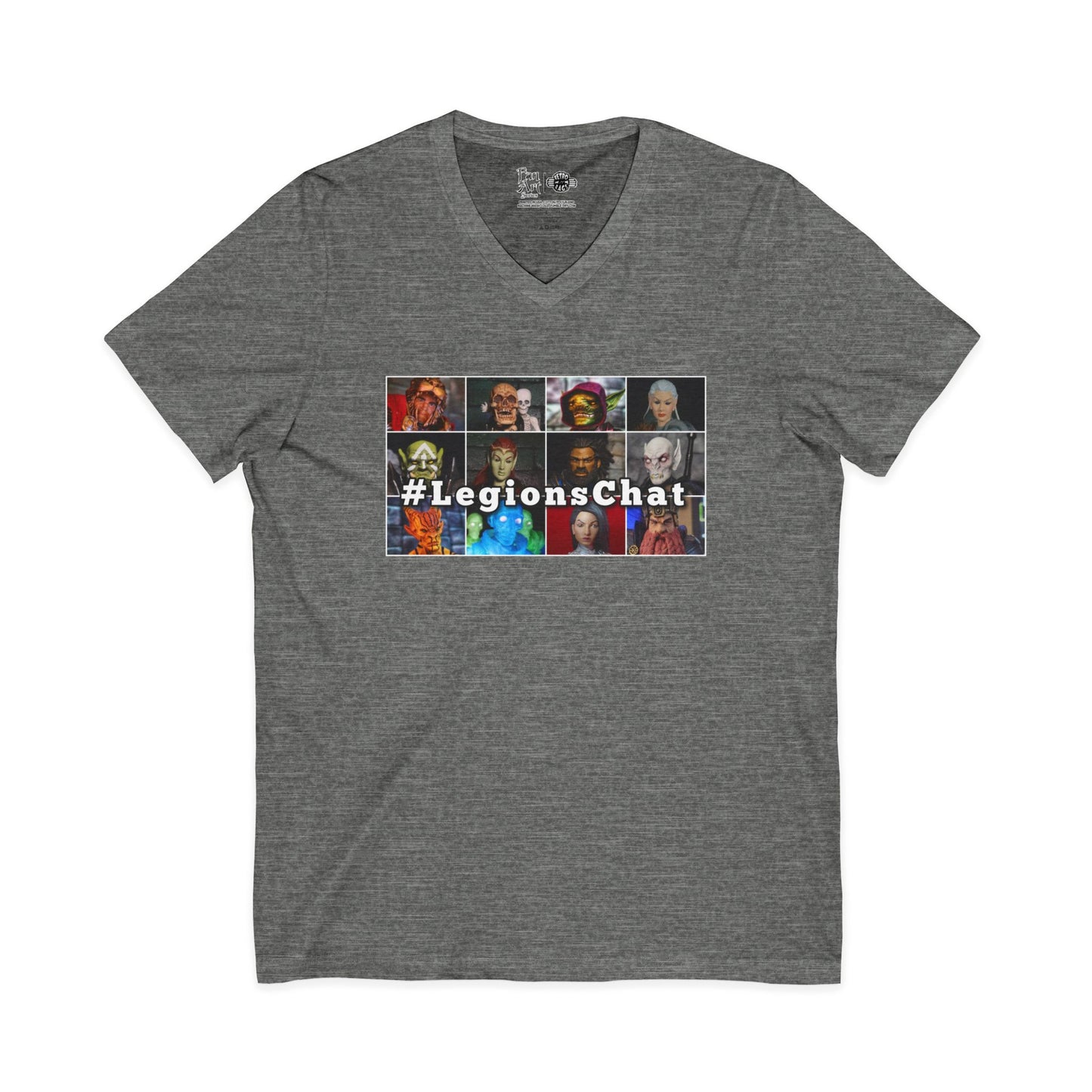 LegionsChat | Mythic Legions | Fan Art | V-Neck T-Shirt