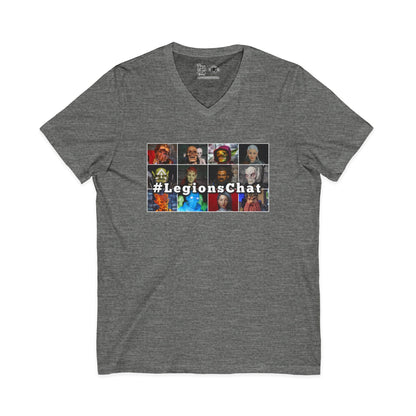 LegionsChat | Mythic Legions | Fan Art | V-Neck T-Shirt