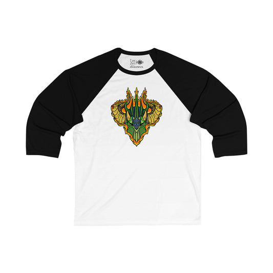 Sir Benegarr | Mythic Legions | Fan Art | 3\4 Sleeve Baseball T-Shirt