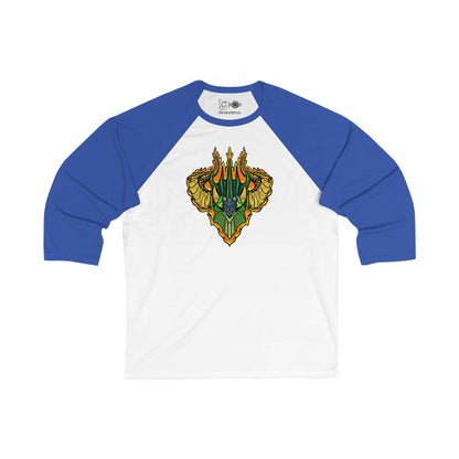 Sir Benegarr | Mythic Legions | Fan Art | 3\4 Sleeve Baseball T-Shirt