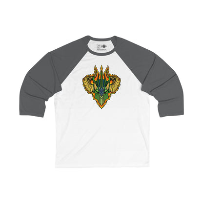 Sir Benegarr | Mythic Legions | Fan Art | 3\4 Sleeve Baseball T-Shirt