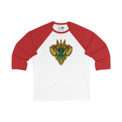 Sir Benegarr | Mythic Legions | Fan Art | 3\4 Sleeve Baseball T-Shirt