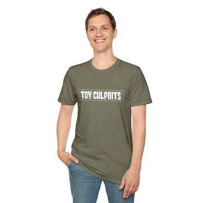 Toy Culprits White Logo | Mythic Legions | Fan Art | Soft T-Shirt