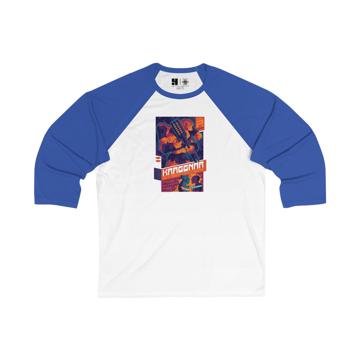 Kraggnar | Cosmic Legions | 3\4 Sleeve Baseball T-Shirt