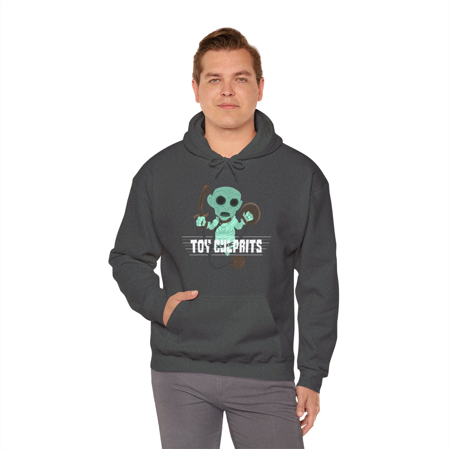 Toy Culprits Green Ghost | Mythic Legions | Fan Art | Pullover Hoodie