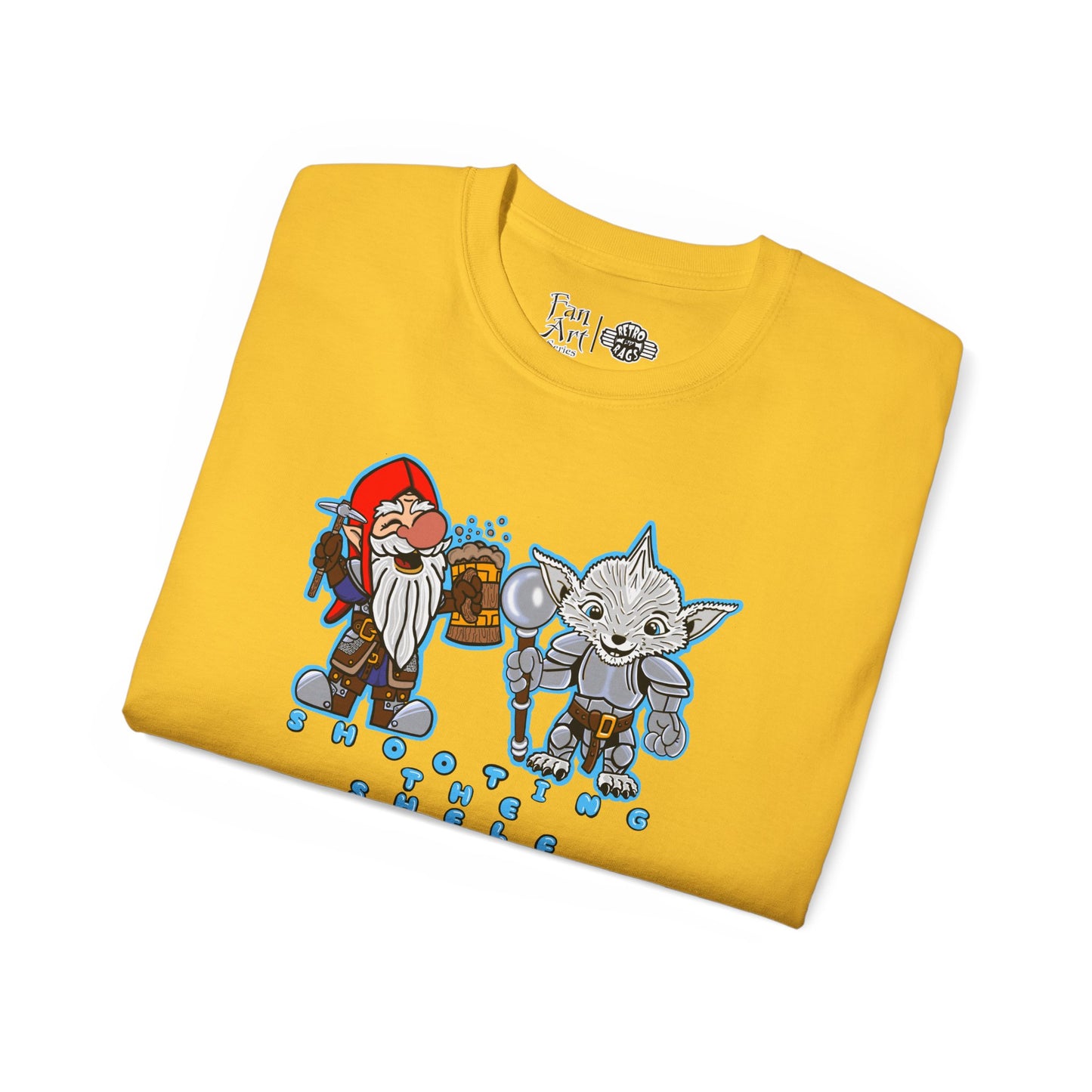 Shooting the Shelf | Mythic Legions | Fan Art | Standard T-Shirt
