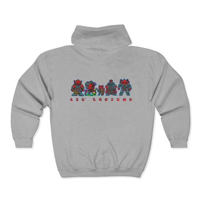 Lil' Legions | Mythic Legions | Fan Art | Full Zip Hoodie